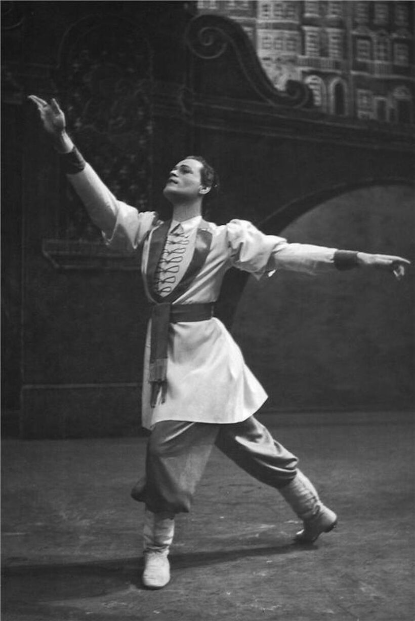 Coppélia (Karel Lukšík). Foto: Josef Heinrich, zdroj Archiv Národního divadla.